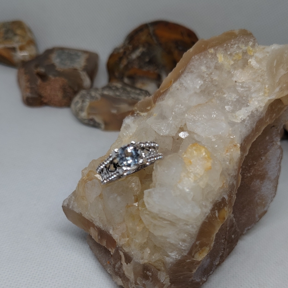 Bradford Exchange Sterling Silver Promise Ring